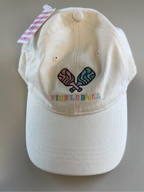 Pickleball Hat - Frasier Sterling Cream/ Rainbow